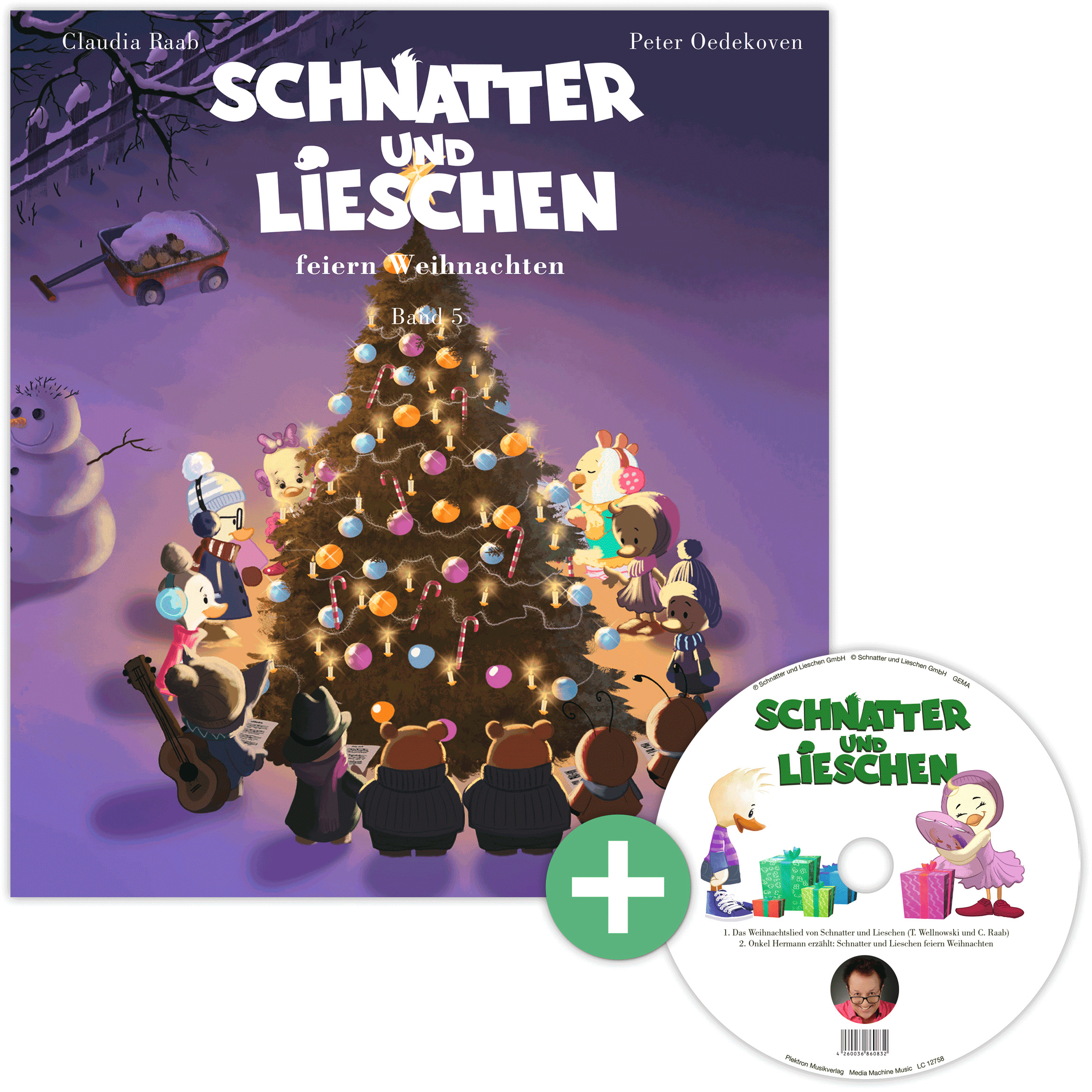 Schnatter und Lieschen: Buch und CD Band 5
