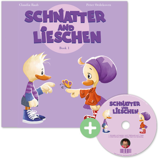 ENGLISCH Schnatter and Lieschen: Book and CD Book 1